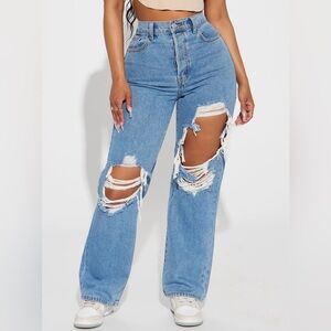 ASOS ripped jeans, size 30